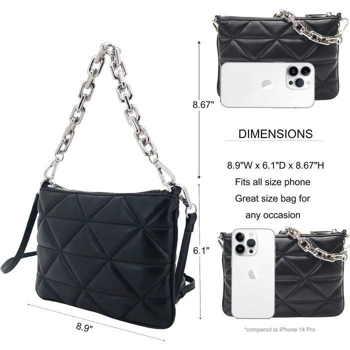 Clutch Wallet Purses Small Crossbody Bags for Women, Mini Messenger Shoulder Handbag Wallet with Card Slots