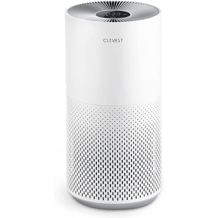 CLEVAST Air Purifier for Home - H13 True HEPA Filter Air Cleaner Quality Sensors for Large Room Up to 968 Sq.Ft, Low Noise, Remove 99.99% Smoke, Pollen, Pet Dander, Dust (CL-AP400)